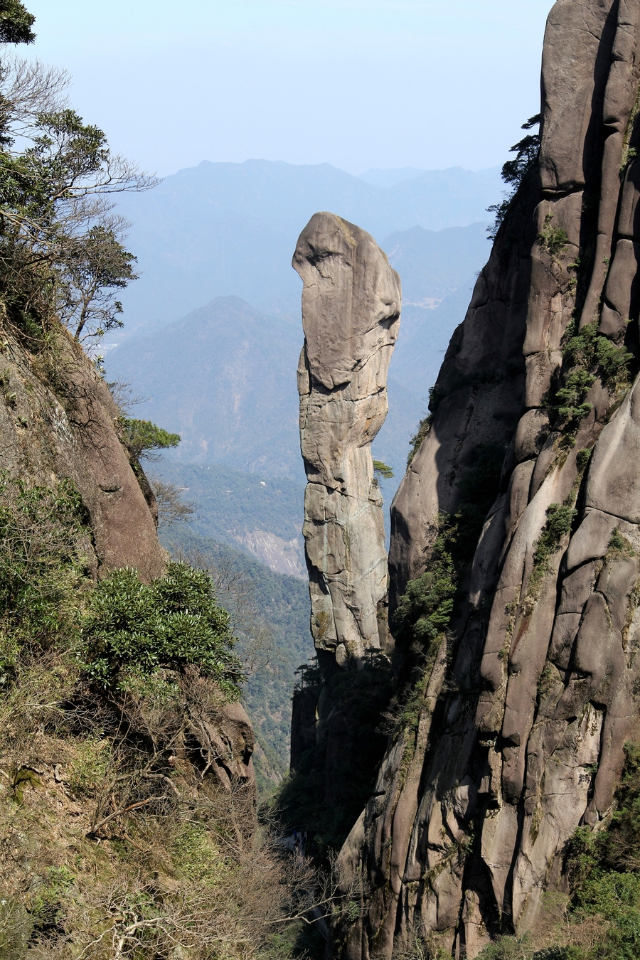 登三清山,观奇石美景