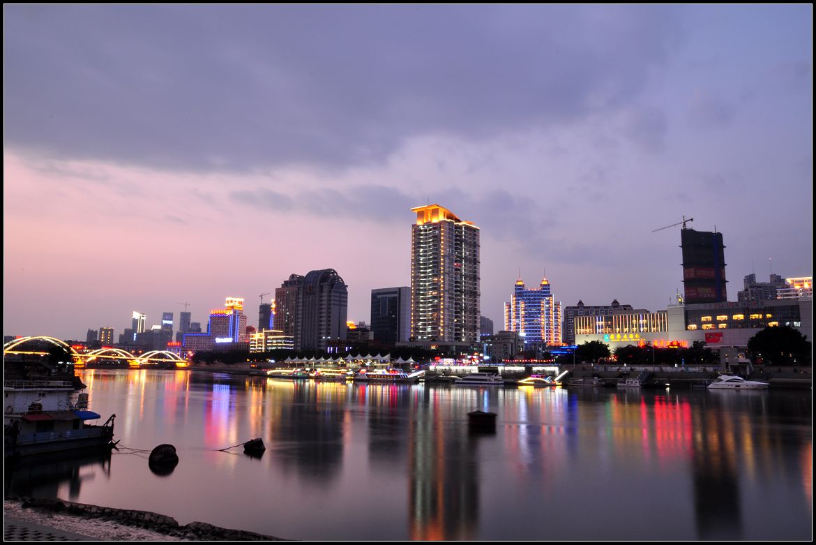 福州闽江夜景