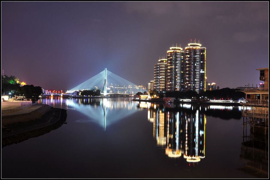 福州闽江夜景
