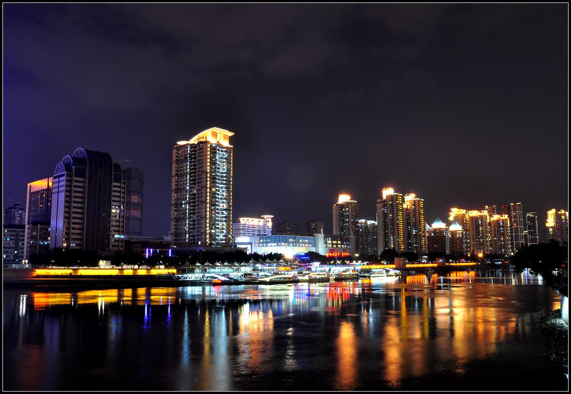 福州闽江夜景