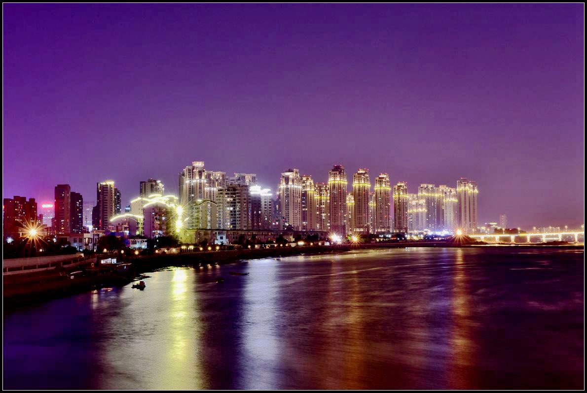 闽江夜景