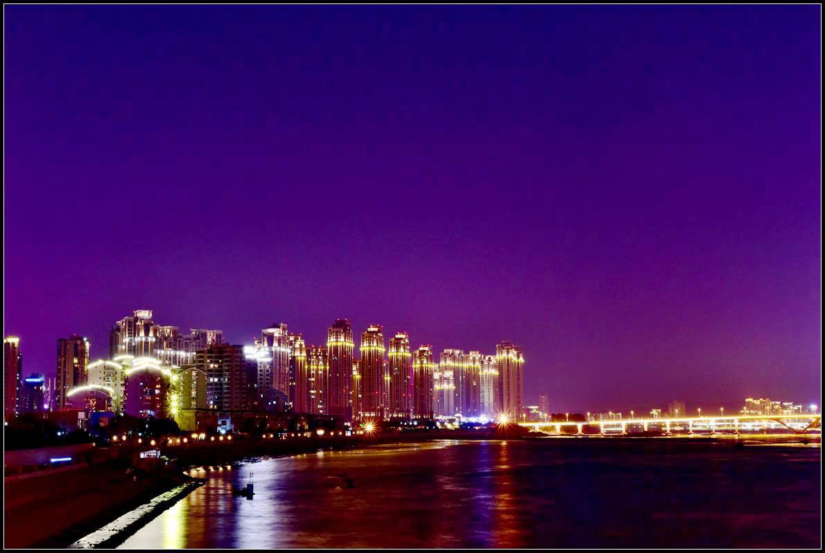 闽江夜景