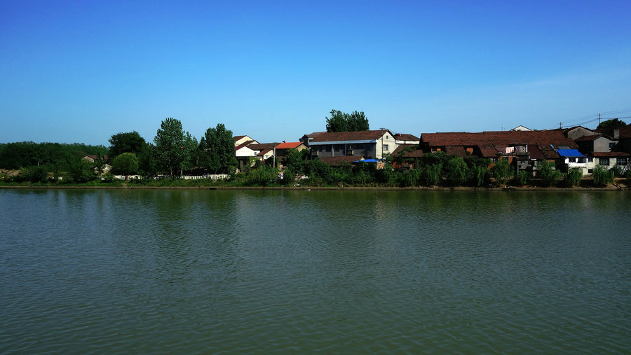河边风景