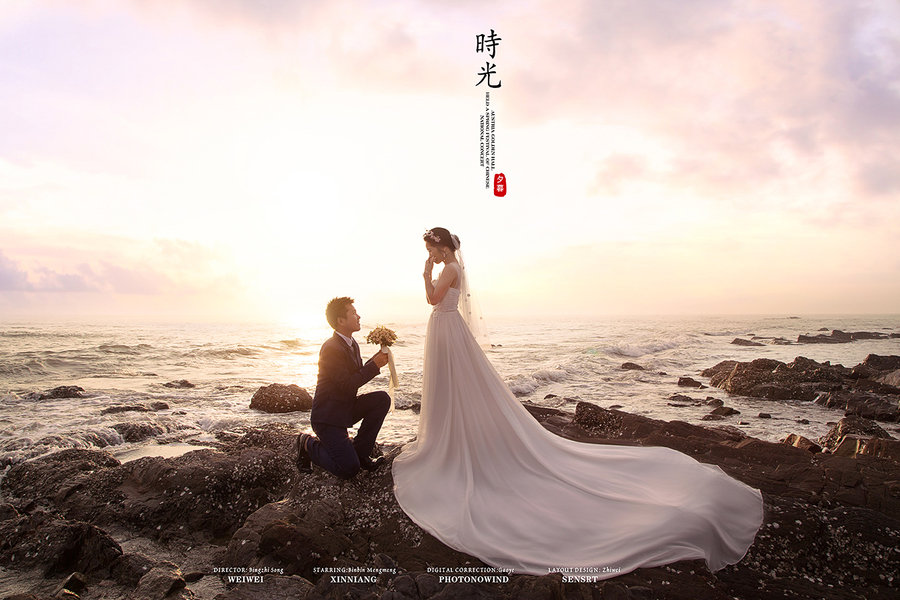 【北海薇薇新娘婚纱摄影--个性求婚主题--客片