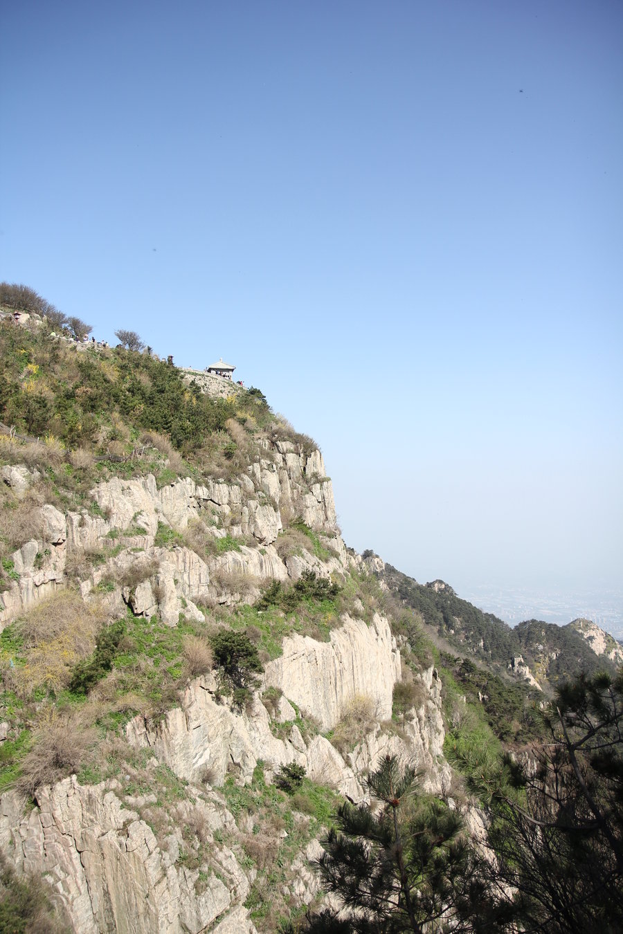一组泰山照