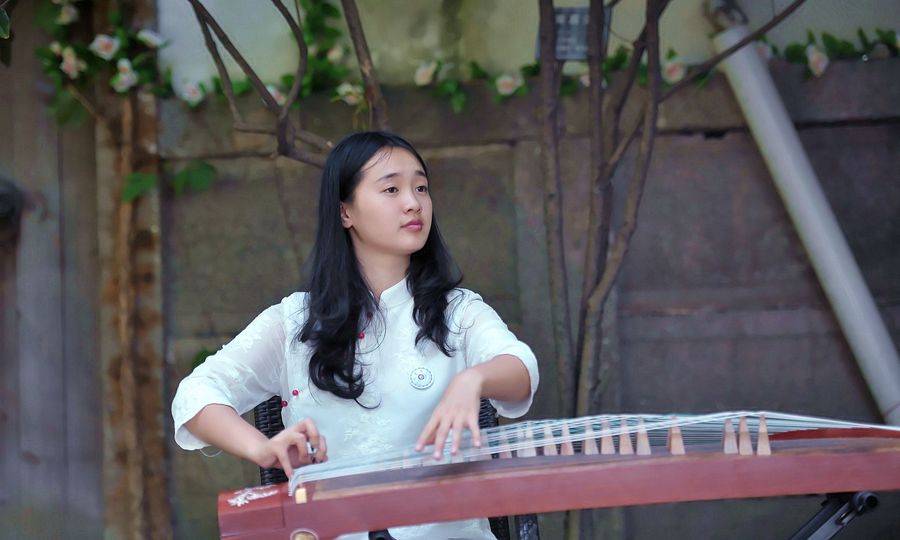 【古筝女士摄影图片】人像摄影_太平洋电脑网摄影部落