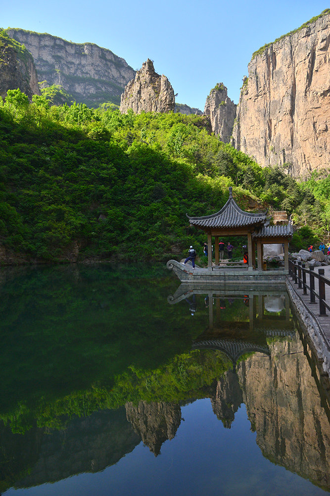 山西旅游图片平顺通天峡