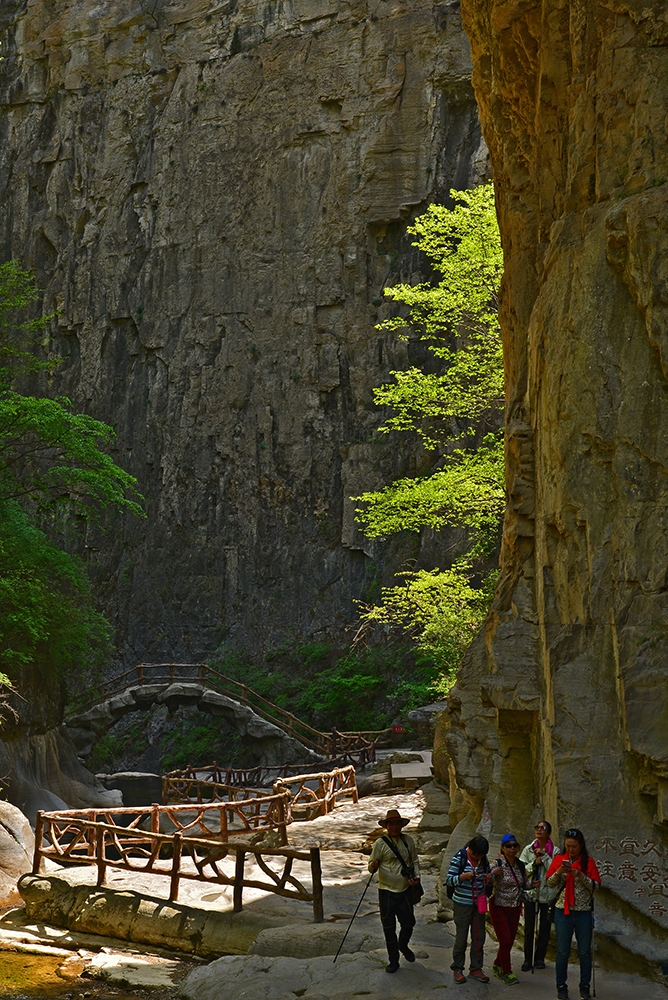 山西旅游图片壶关太行山大峡谷之八泉峡上