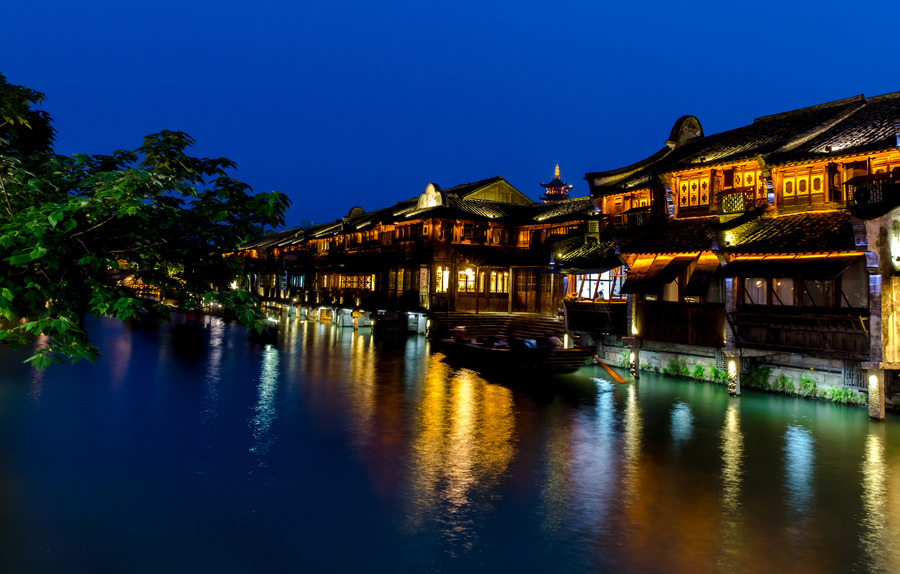 乌镇夜景