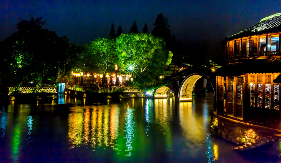乌镇夜景