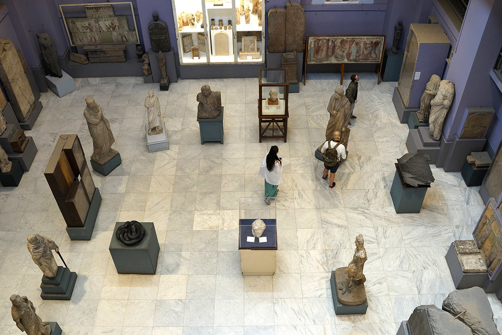 埃及--国家博物馆一层展厅_松下其他型号相机