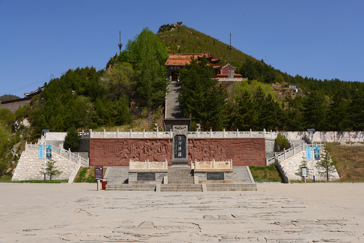 山西旅游图片宁武芦芽山之汾河源