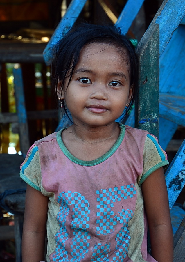 高棉族的孩子