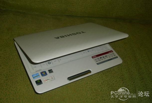 白色漂亮 toshiba 东芝 l700 笔记本