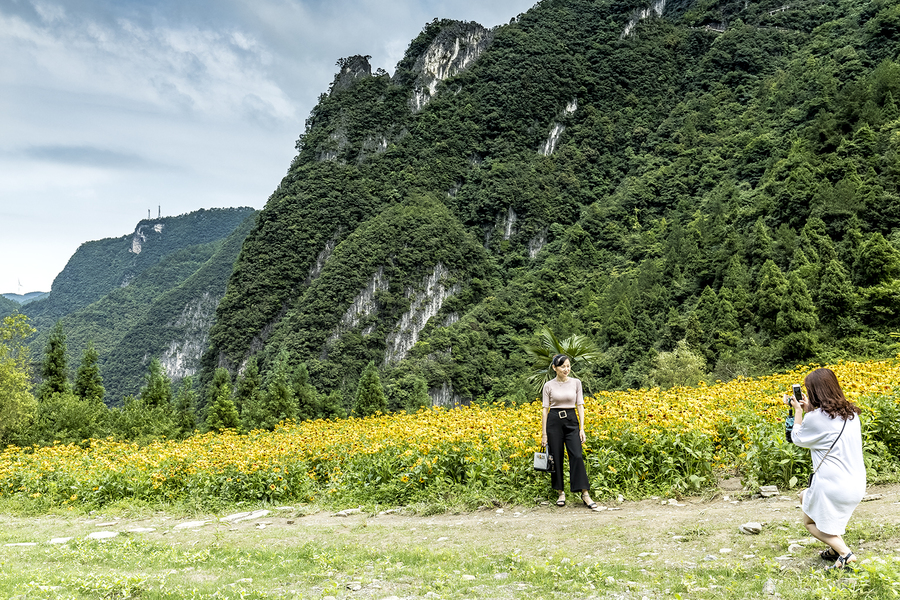 【重庆武陵山大裂谷(四川之行第二站)摄影图片