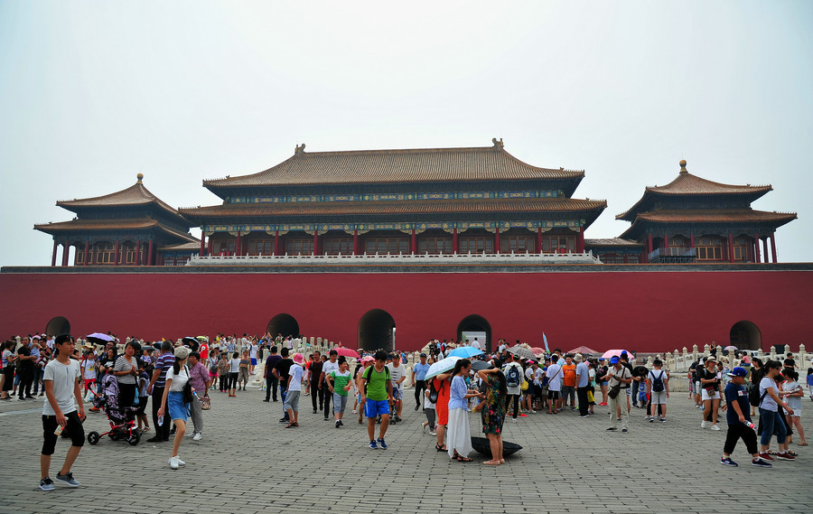 北京紫禁城!