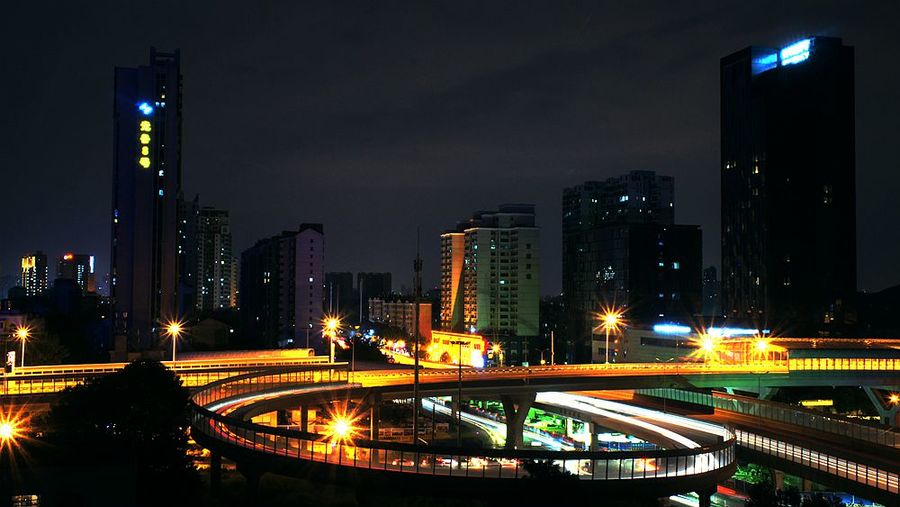 【【夜景拍摄练习】摄影图片】风光摄影_太平洋电脑网