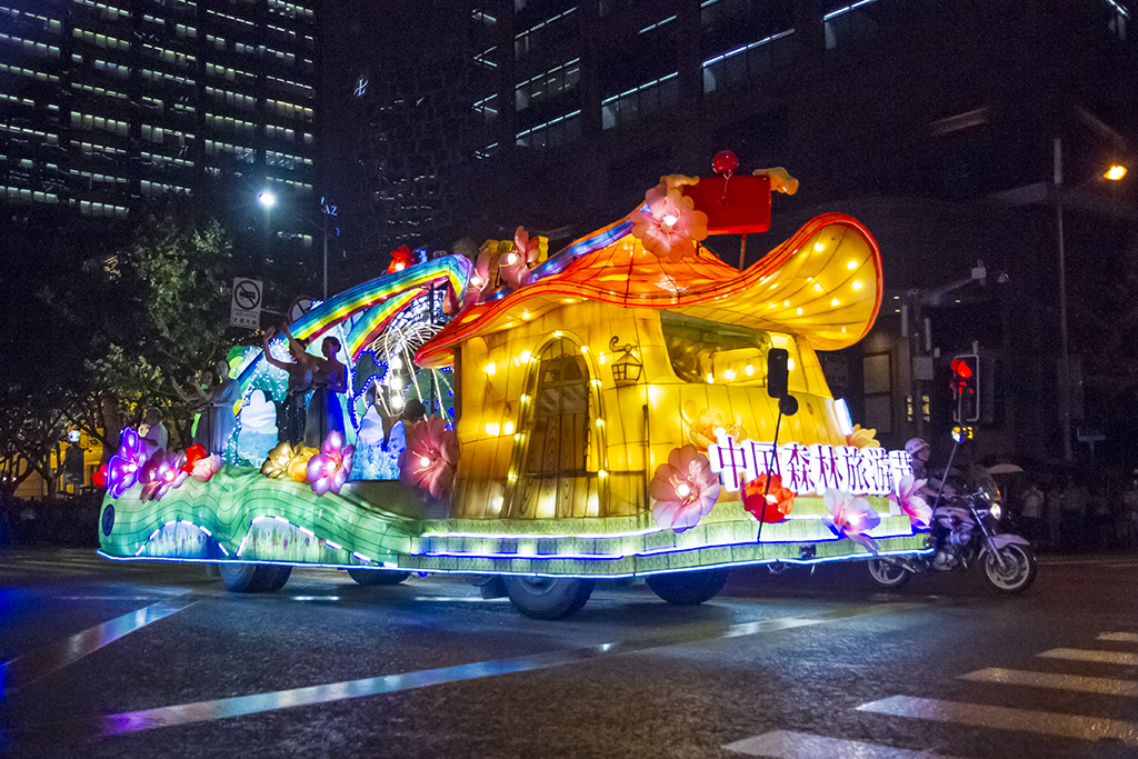 上海旅游节花车