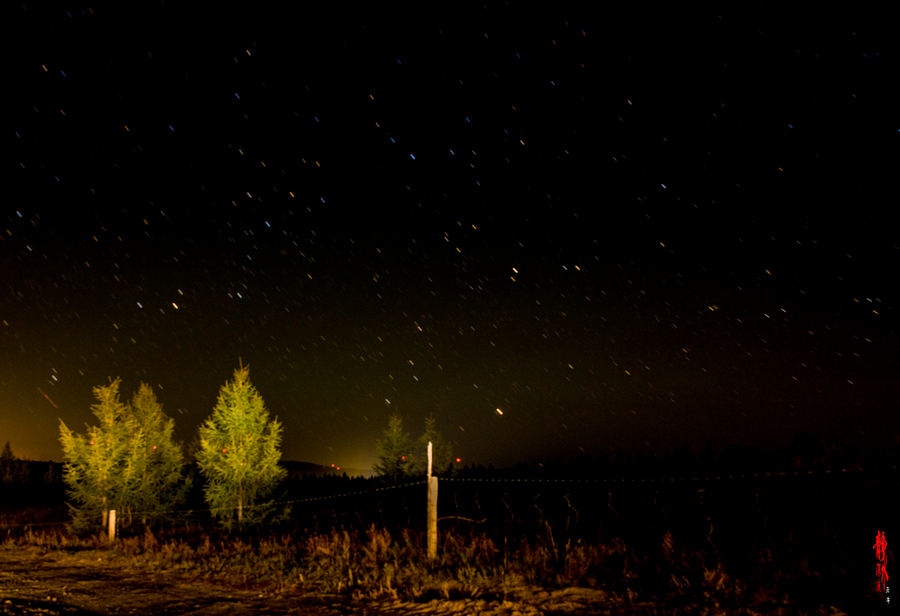夜星空