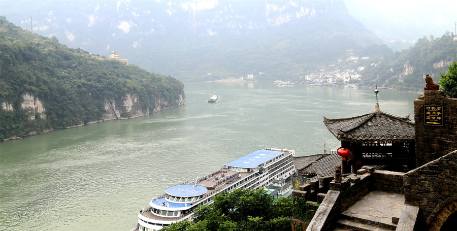 长江西陵峡:三峡人家风情