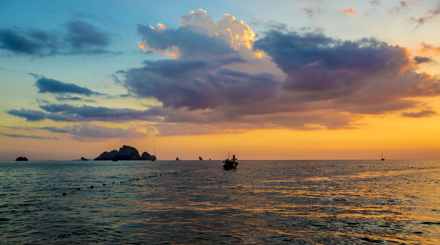 【晚霞中的泰国普吉岛摄影图片】风光摄影_太平洋电脑网摄影部落