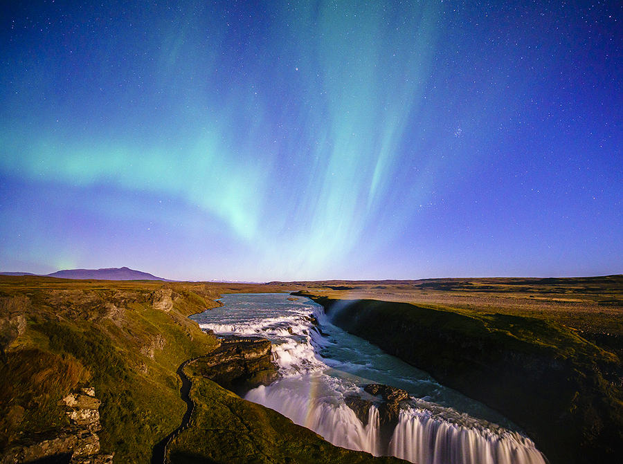 极光奇景:冰岛地球尽头
