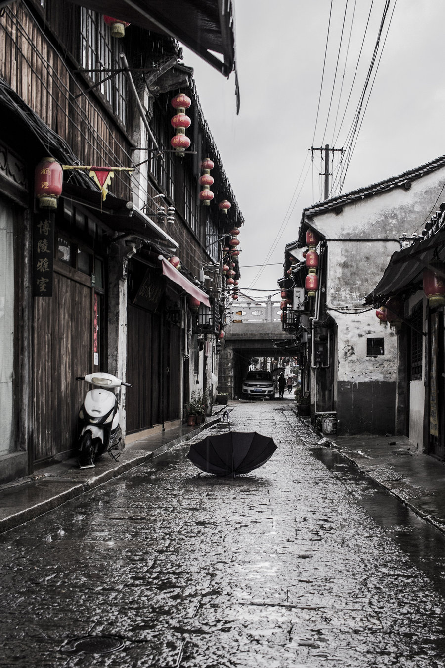 雨中的江南水乡-风景古镇 淡淡的. (共p)