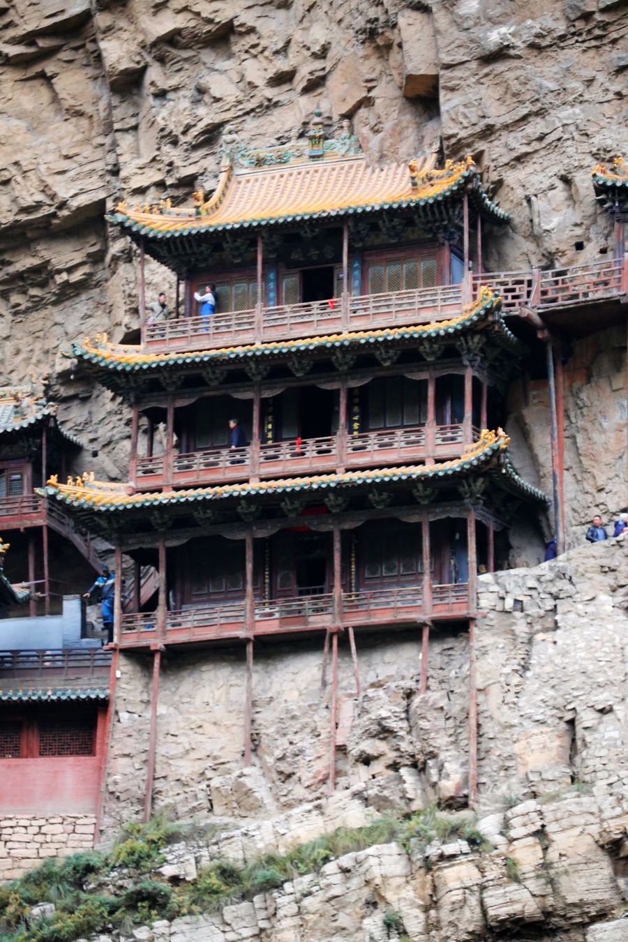 恒山悬空寺------山西行第六景