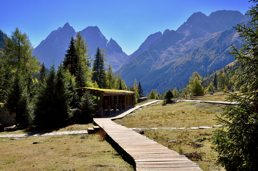 四姑娘山 双桥沟 风景如画