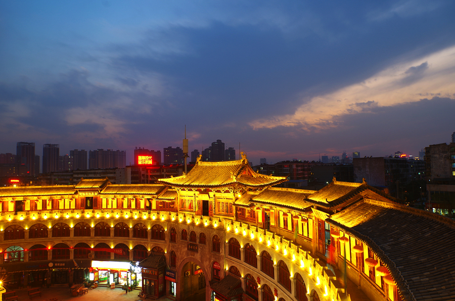 丽京门赏夜景 (共p)