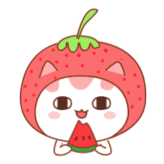 草莓猫梅梅may表情包