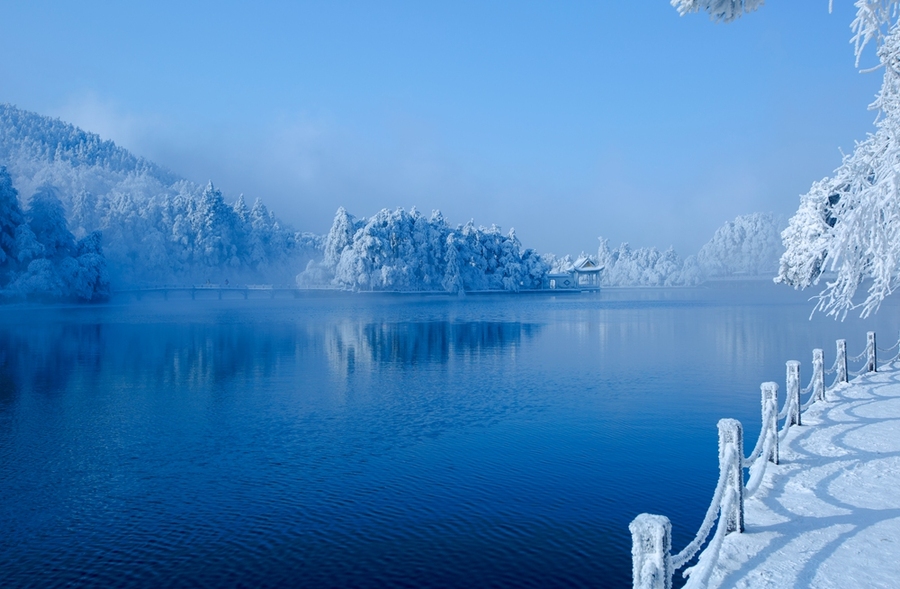 庐山雪景(二)