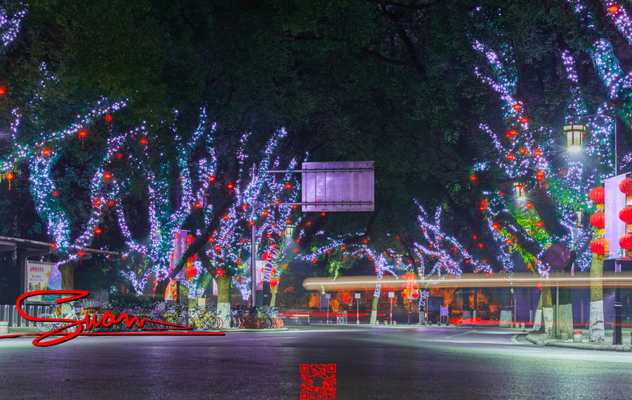 2018春节桂林滨江路