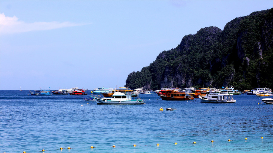 海滩风情:泰国