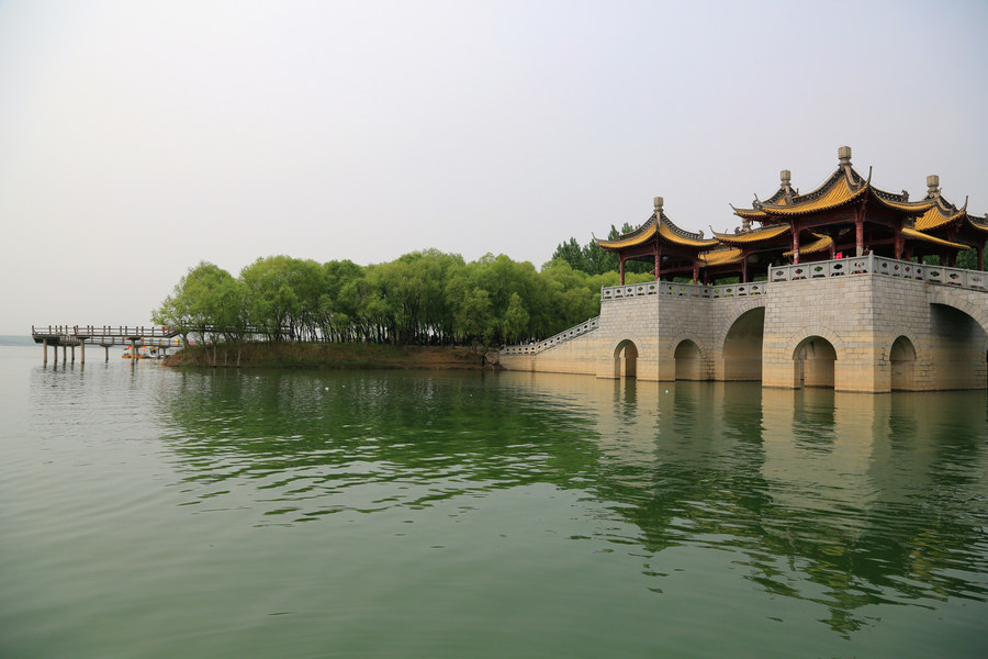 岐山湖风景