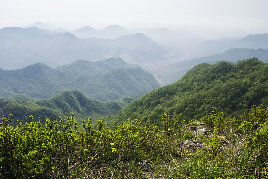 山峦叠翠