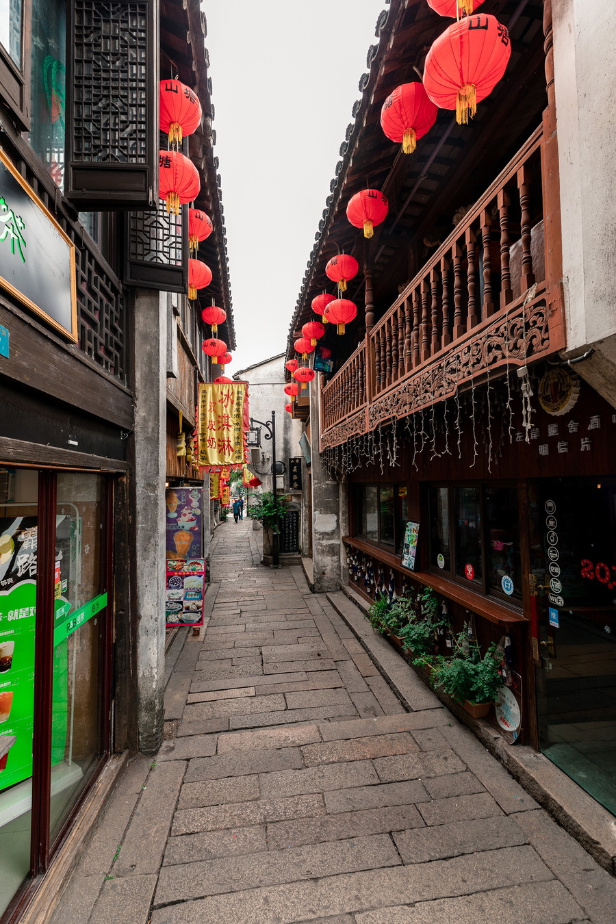 苏州老街七里山塘