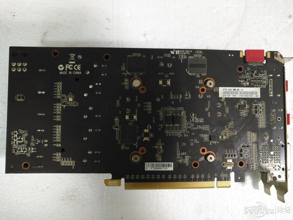 出吃鸡游戏显卡 微星飙风gtx960 2g 双风扇 6p供电接口 鲁大师98000