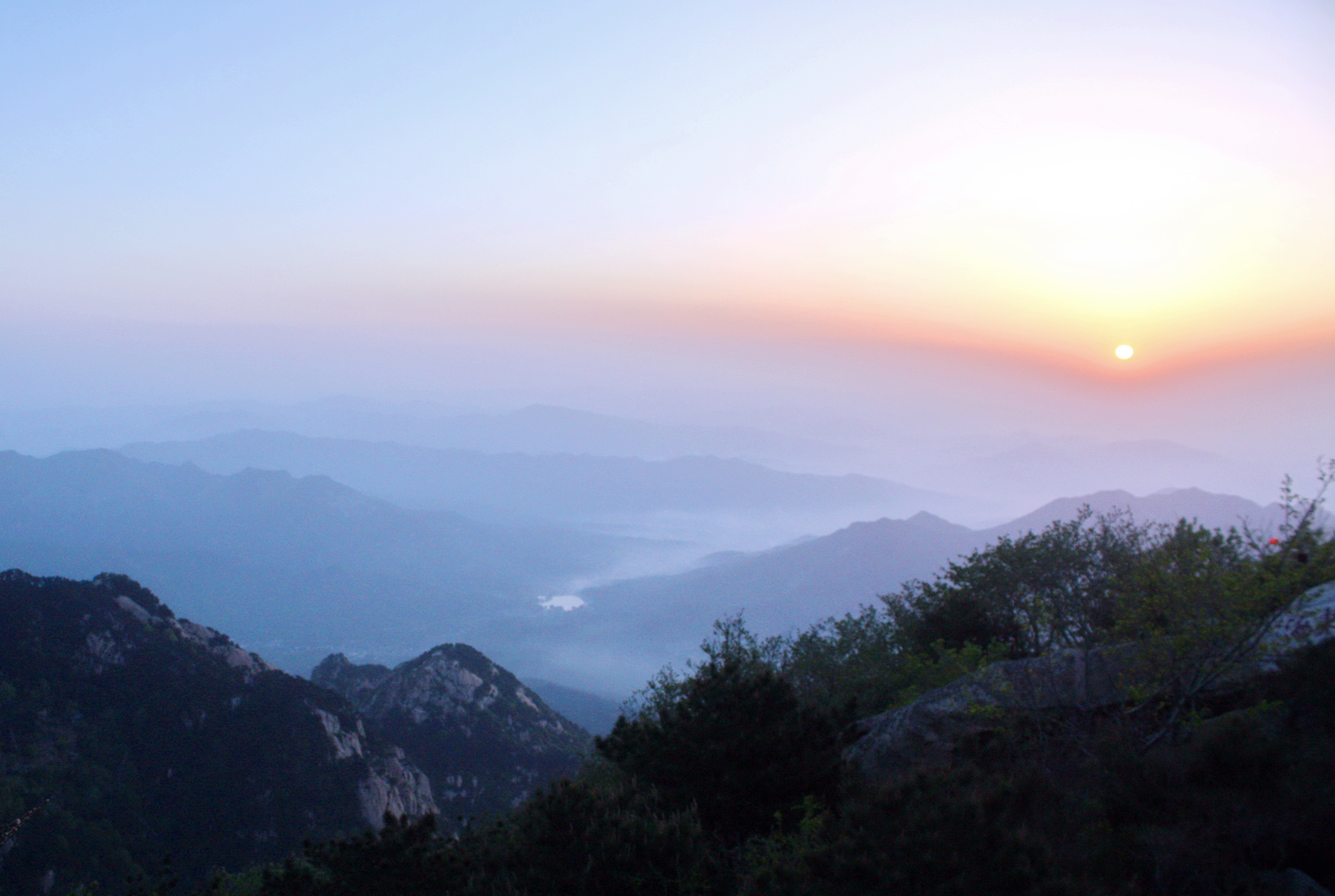 泰山图片,泰山无字碑,俯视泰山全景图片(第4页)_大山谷图库