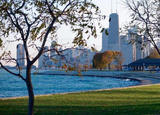 【美国芝加哥夏季最佳旅游的旅游去处摄影图片