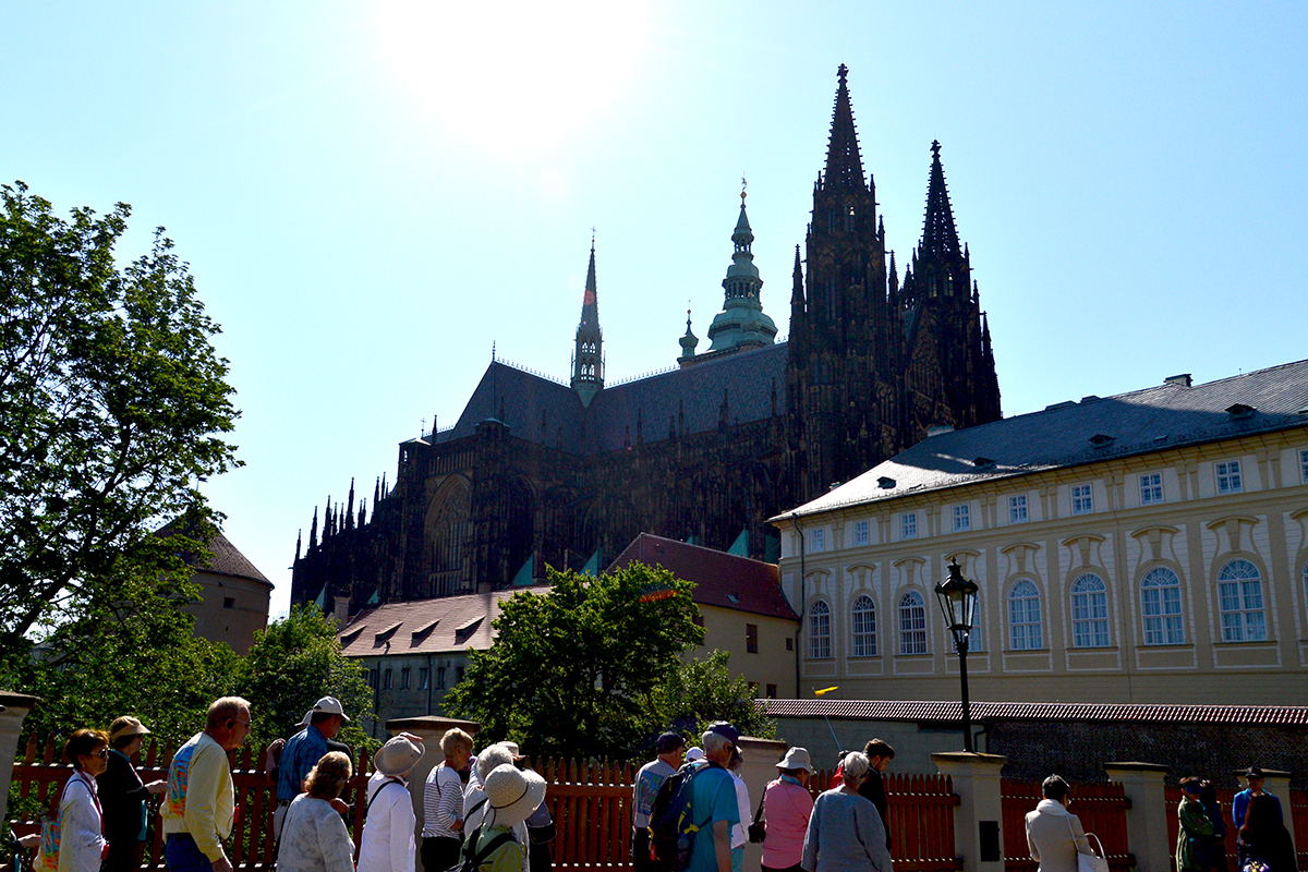南欧,中欧6国旅游图片——捷克 布拉格 布拉格城堡(上)