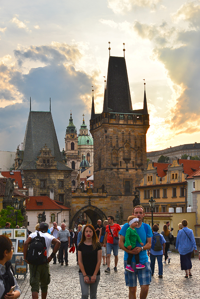 南欧,中欧6国旅游图片—捷克布拉格查理