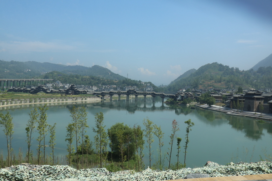 濯水古镇风景