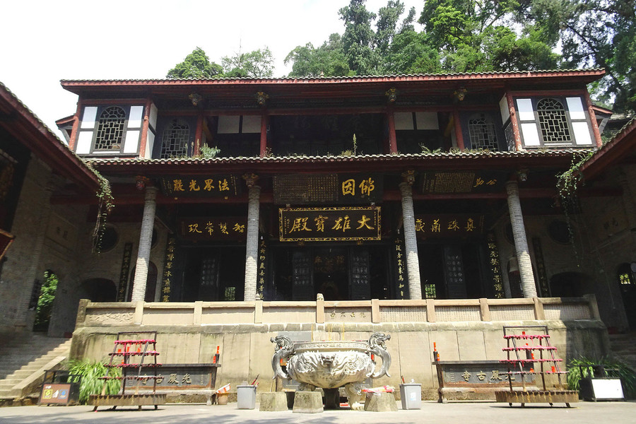 街子的古寺-光严禅院