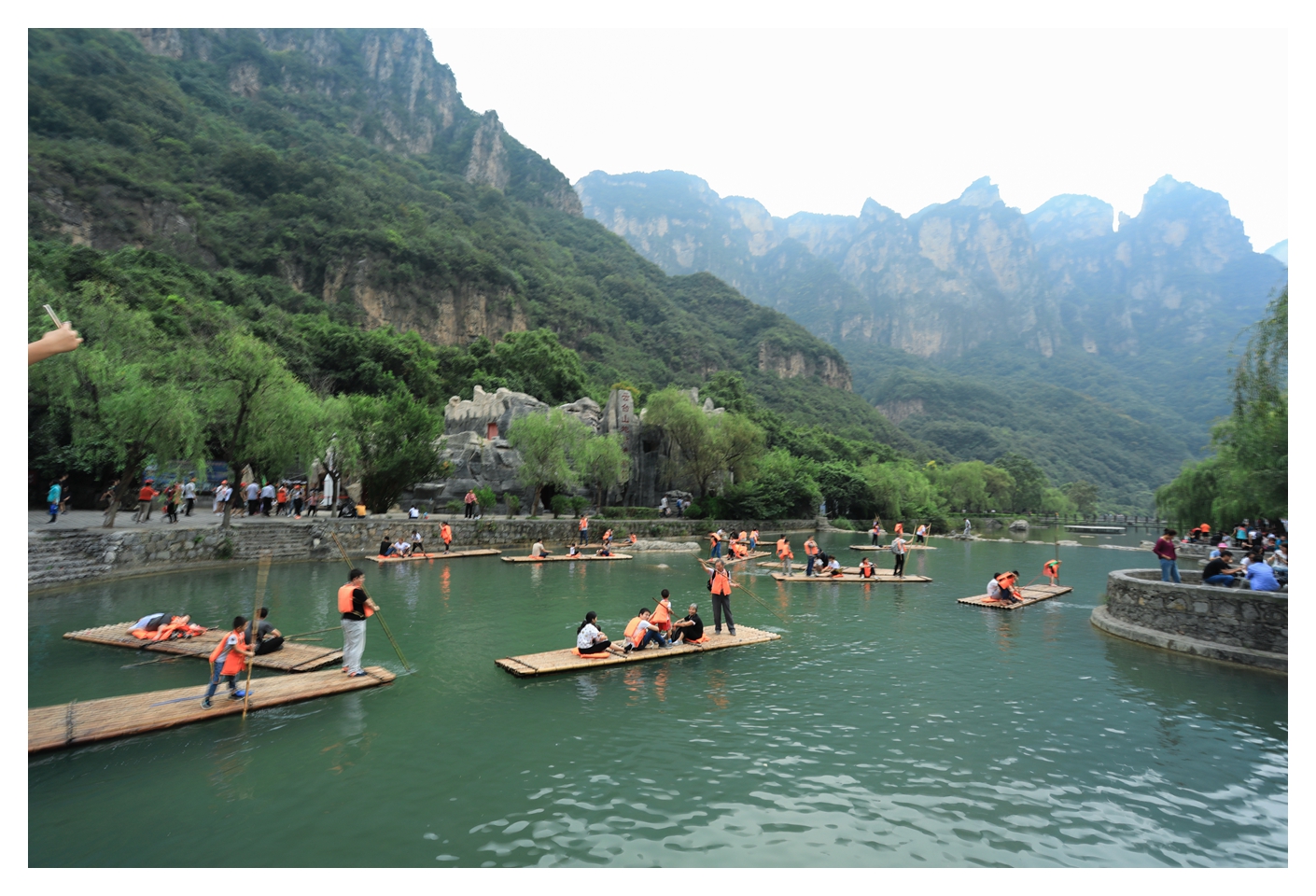 云台山游记-子房湖,平湖