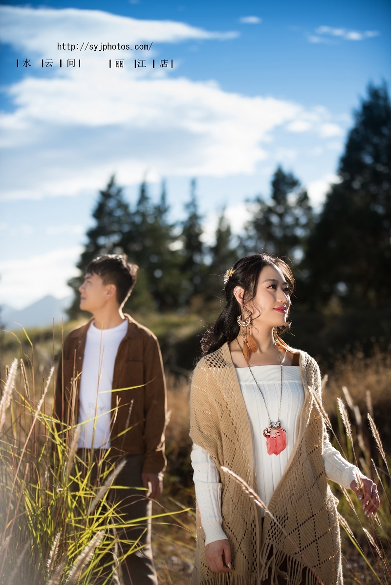 【丽江婚纱照-水云间芭莎丽人婚纱旅拍摄影图片】人像摄影_太平洋电脑