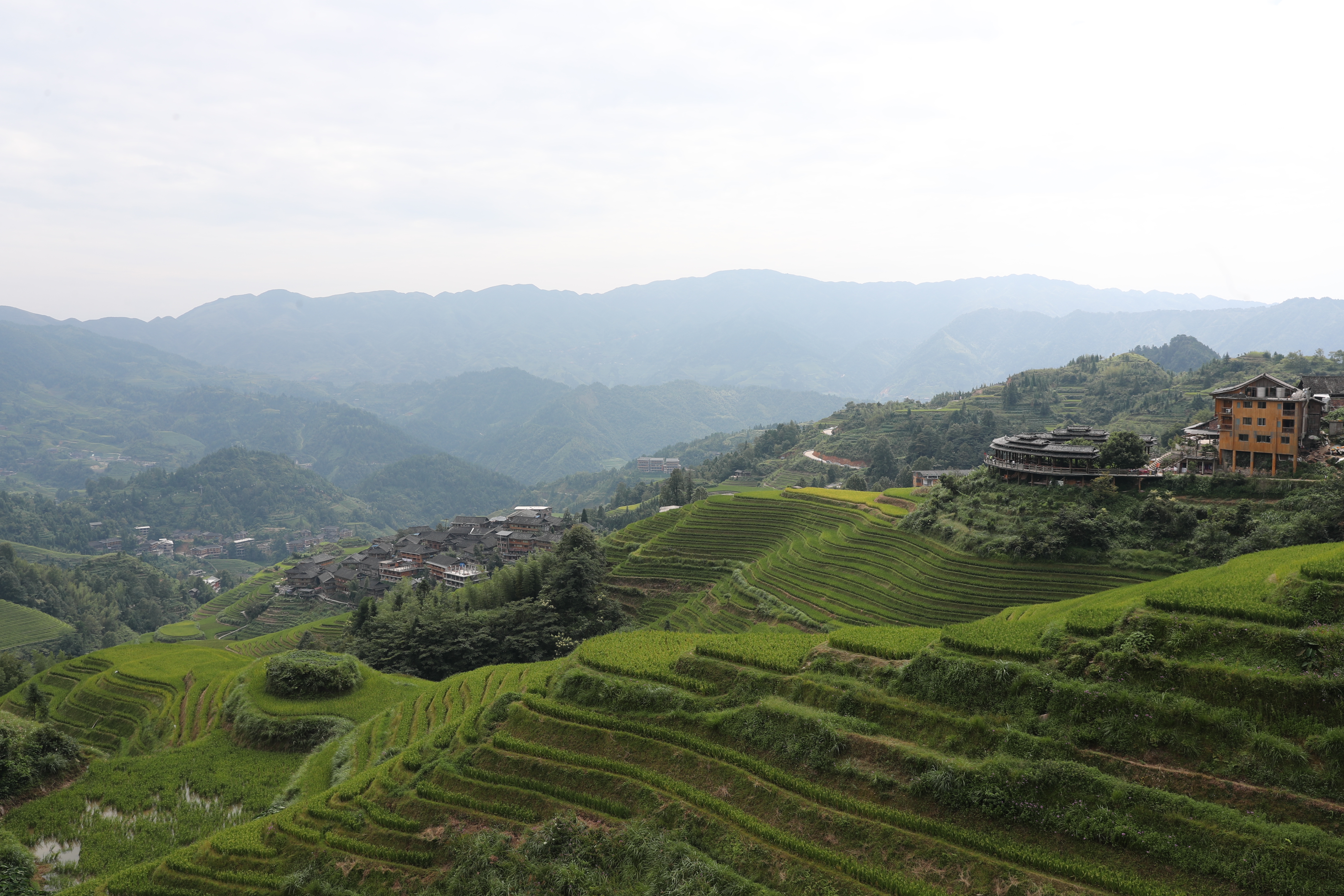 龙胜龙脊梯田―大寨红瑶梯田景观1