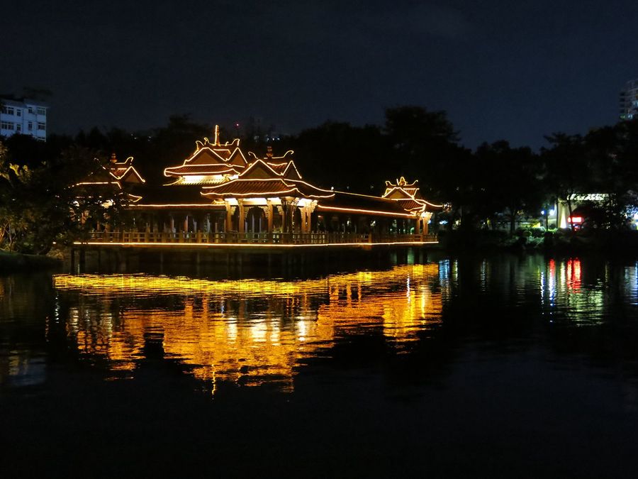 惠州西湖夜景