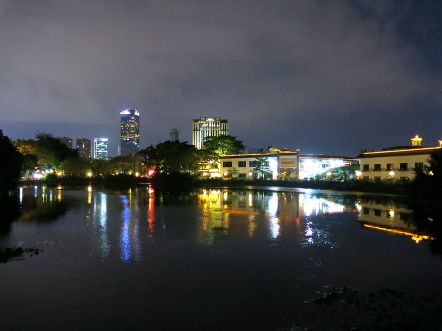 惠州西湖夜景