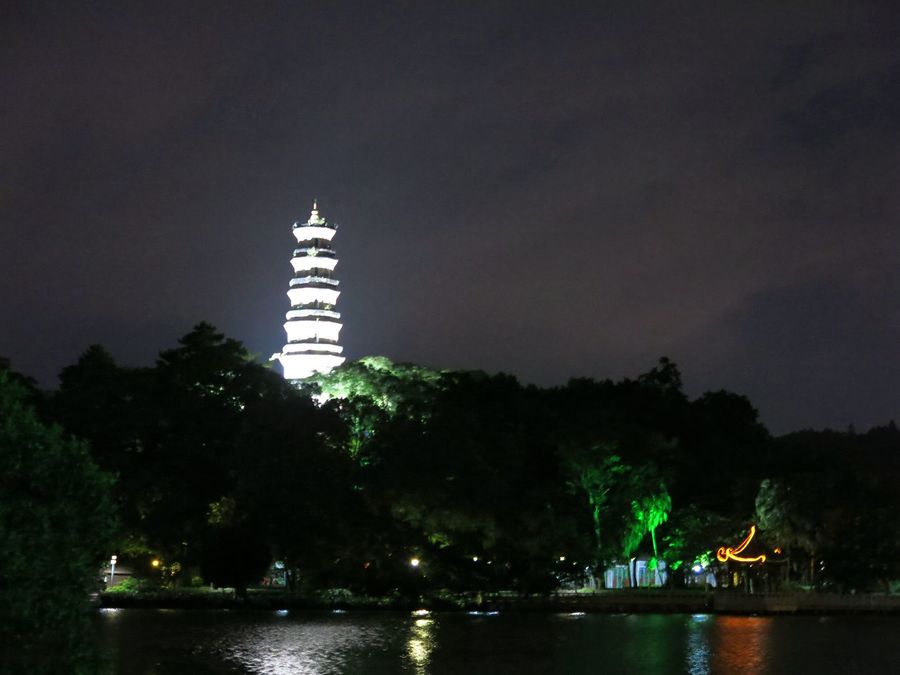 惠州西湖夜景